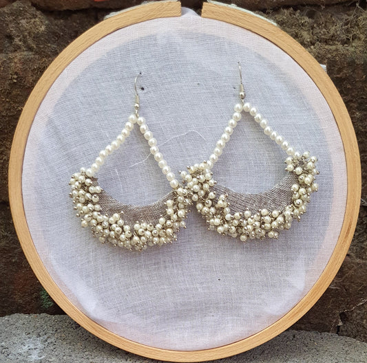 Chand Fabric Earrings