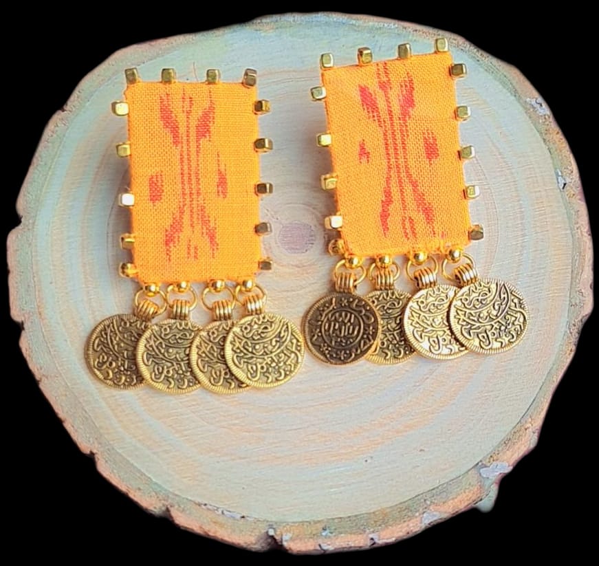 Sambalpuri Fabric Earring