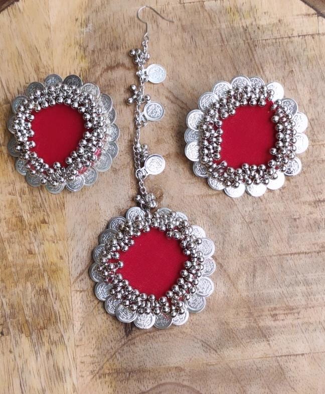 Fabric Earring Mangtika