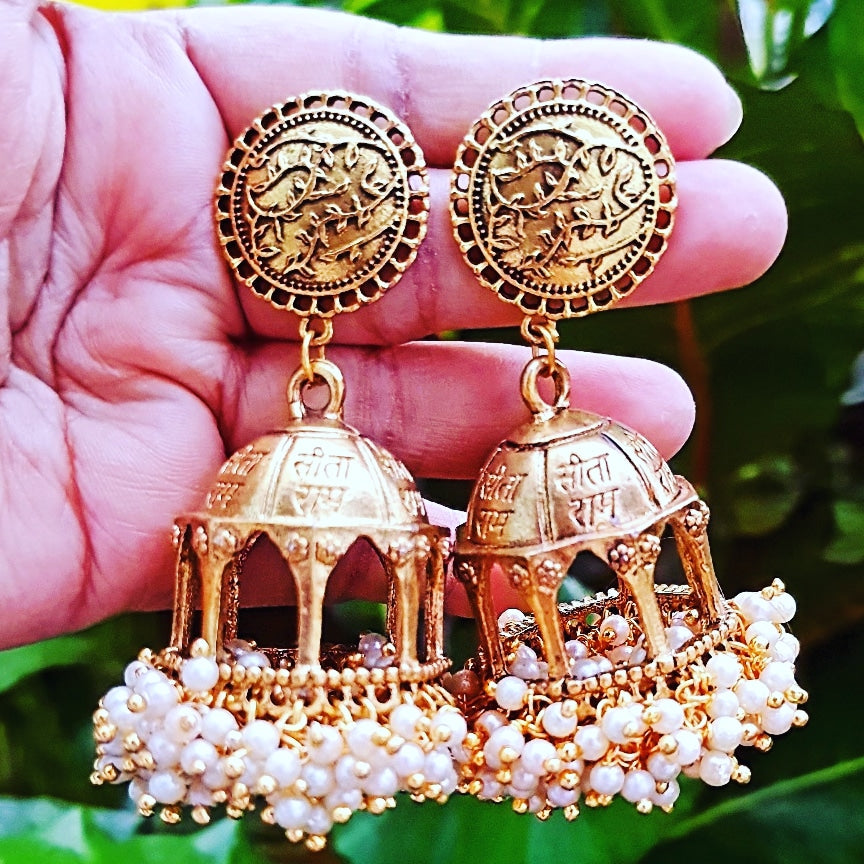 Temple Earrings