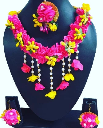 Pink Flower Jewellery